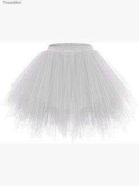 Vintage Tutu Skirt 50s Ballet Bubble Dance Skirt for Party Cosplay